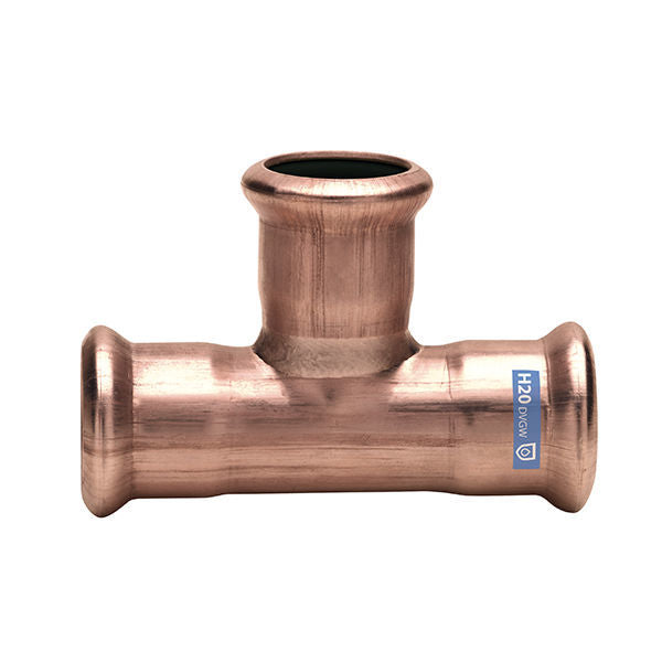 15mm Copper Press Equal Tee 9130 WRAS