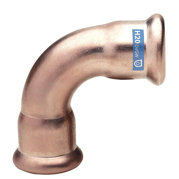 22mm Copper Press 90 Elbow 9002 WRAS